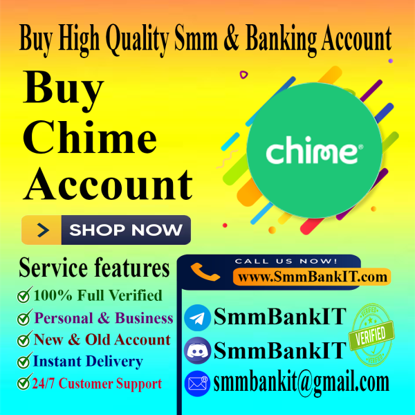 Buy Verified Chime Bank Accounts