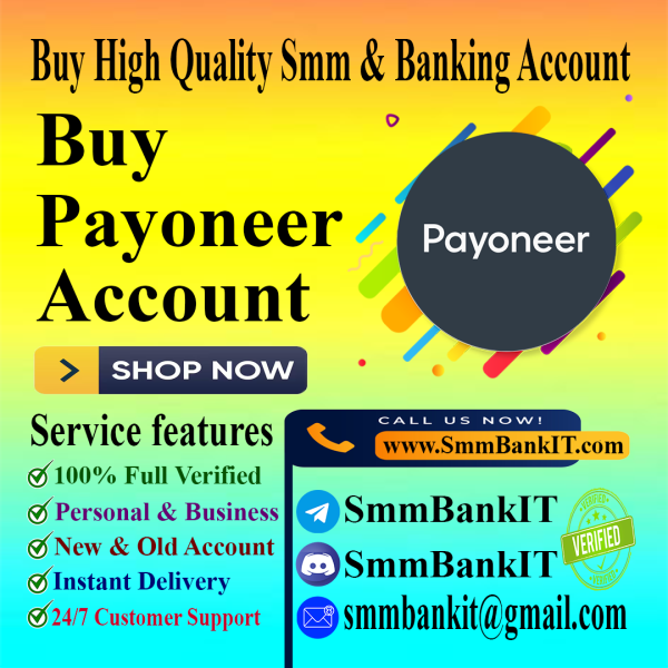 Buy Verified Payoneer Accounts