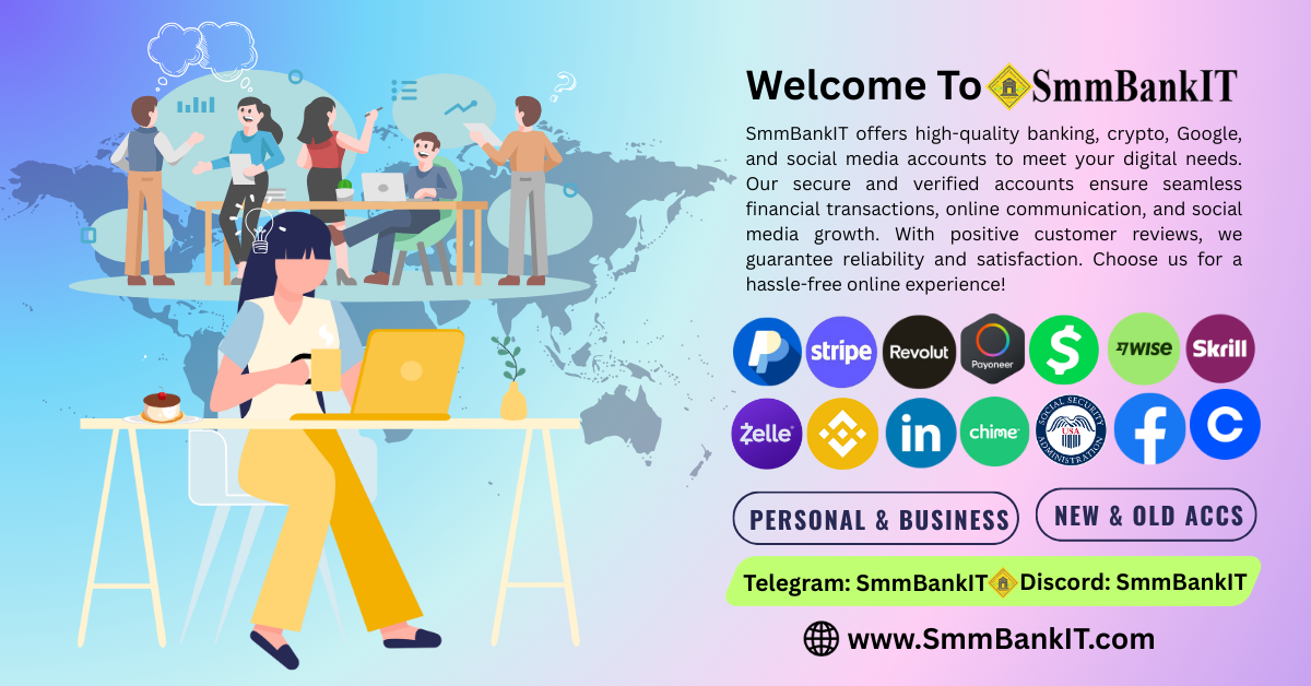 Buy High Quality Smm & Banking Account - SmmBankIT 1 SmmBankIT Banner