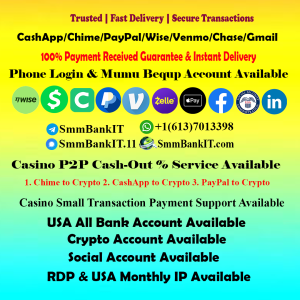 Buy High Quality Smm & Banking Account - SmmBankIT 12 Bank Account List